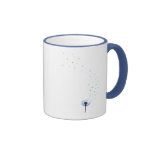 Dandelion Seeds Flying in the Wind - Purple Mugs