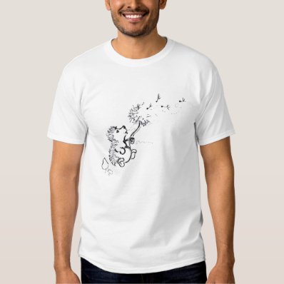 Dandelion seeds t-shirt