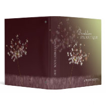 Dandelion Spa Boutique Business Appointment Binder