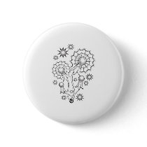 Dandelion Tattoo Design buttons by doonidesigns Dandelion Tattoo Design buttons