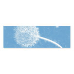 Dandelion Thank You Bookmark & Emerson Quote Business Card Templates