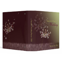 Dandelion Wedding Planner Organizer Binders (1.5