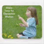 Dandelion Wishes Mouse Pads