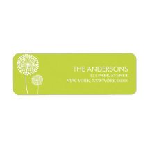 Dandelions Address Labels