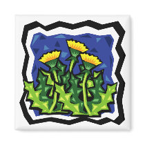Dandelions Magnet