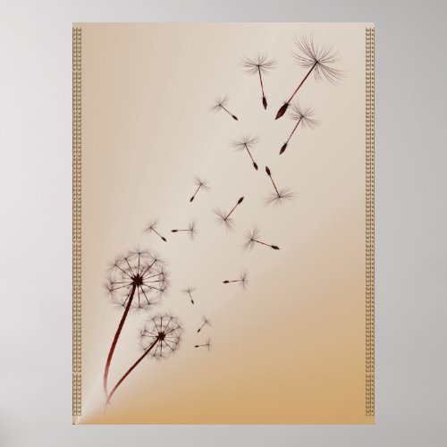 Dandelions Print print