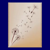 Dandelions Print by Lotacats Dandelions Print