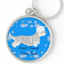 Dandie Dinmont Terrier - Body Profile Keychains