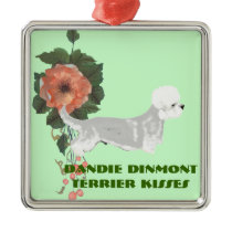 Dandie Dinmont Terrier - Body Profile Ornament