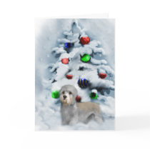 Dandie Dinmont Terrier Christmas cards