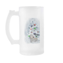 Dandie Dinmont Terrier Christmas mugs
