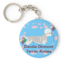 Dandie Dinmont Terrier - Kisses Keychains