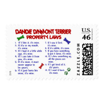 DANDIE DINMONT TERRIER Property Laws 2 postage
