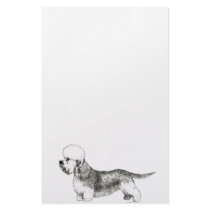 Dandie Dinmont Terrier Stationery Design