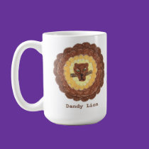 Dandy Lion Design  Mug