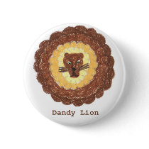 Dandy Lion~Jeannie's original design buttons by Jeanniec Dandy Lion~Jeannie's original design buttons