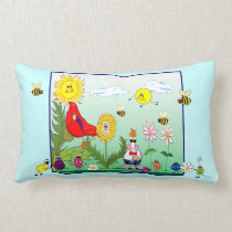 Dandy Lion Numbers & Letters American MoJo Pillow pillows