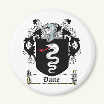 Dane Family Crest Magnet