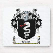 Dane Family Crest Mousepad