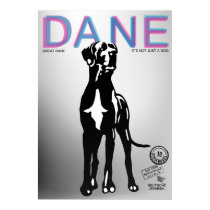 Dane poster by doggenhaus Dane poster