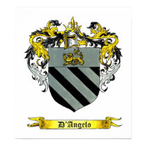 D'Angelo Shield of Arms posters by ShieldMasters D'Angelo Shield of Arms posters