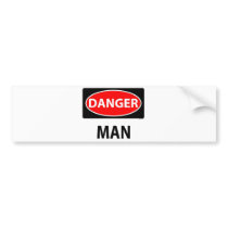 danger2m bumper sticker