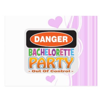 Bachelorette Party Post Cards & Invitations