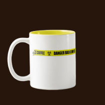 Danger Bad Coffee mugs