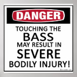 Danger Bass Poster