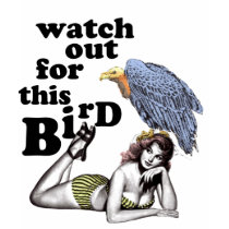 Danger Bird! t-shirts