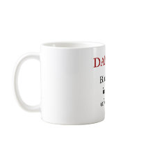 DANGER! Black belt in need of coffee! mugs
