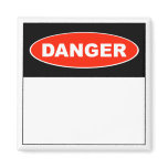 Danger (Blank) - Magnet
