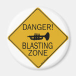 Danger Blasting Zone Magnets