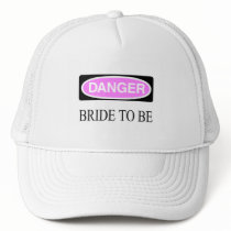 Danger (Bride To Be) Mesh Hats
