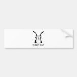 DANGER BUNNY! BUMPER STICKER