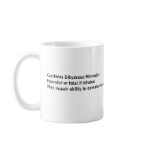 Danger, DANGER!, Contains Dihydrous MonoxideHar... mugs by harfgow Danger, DANGER!, Contains Dihydrous MonoxideHar... mugs