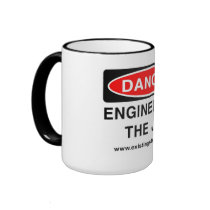 Danger Engineer on the Job "Beverage" Mug by h2ologged Danger Engineer on the Job "Beverage" Mug
