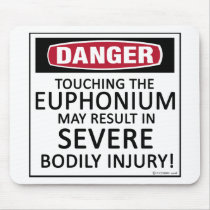 Danger Euphonium Mouse Pad