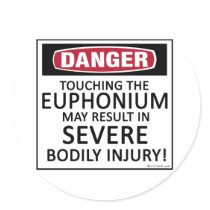 Danger Euphonium Stickers