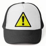 Danger! (Exclamation mark) Trucker Hat