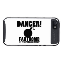 Danger!  Fartbomb to Explode Cover For iPhone 5
