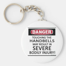 Danger Handbells Keychains