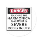 Danger Harmonica stickers by Danger_Instrument Danger Harmonica stickers
