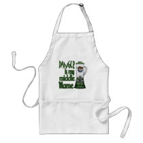 Danger Is My Middle Name aprons
