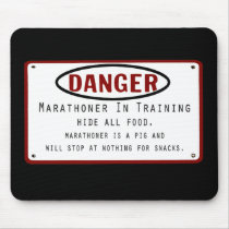 Danger Marathoner Mousepad