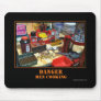 Danger! Men Cooking! Mousepad