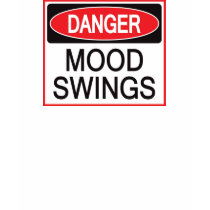 danger mood swing t-shirts