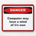Danger mousepad