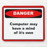 Danger mousepad