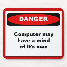 Danger mousepad